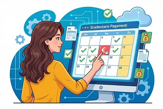 Schermata Scadenzario